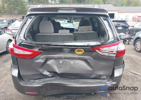 2017 Toyota Sienna Le 7 Passenger from USA, damaged, VIN 5TDJZ3DC5HS182934